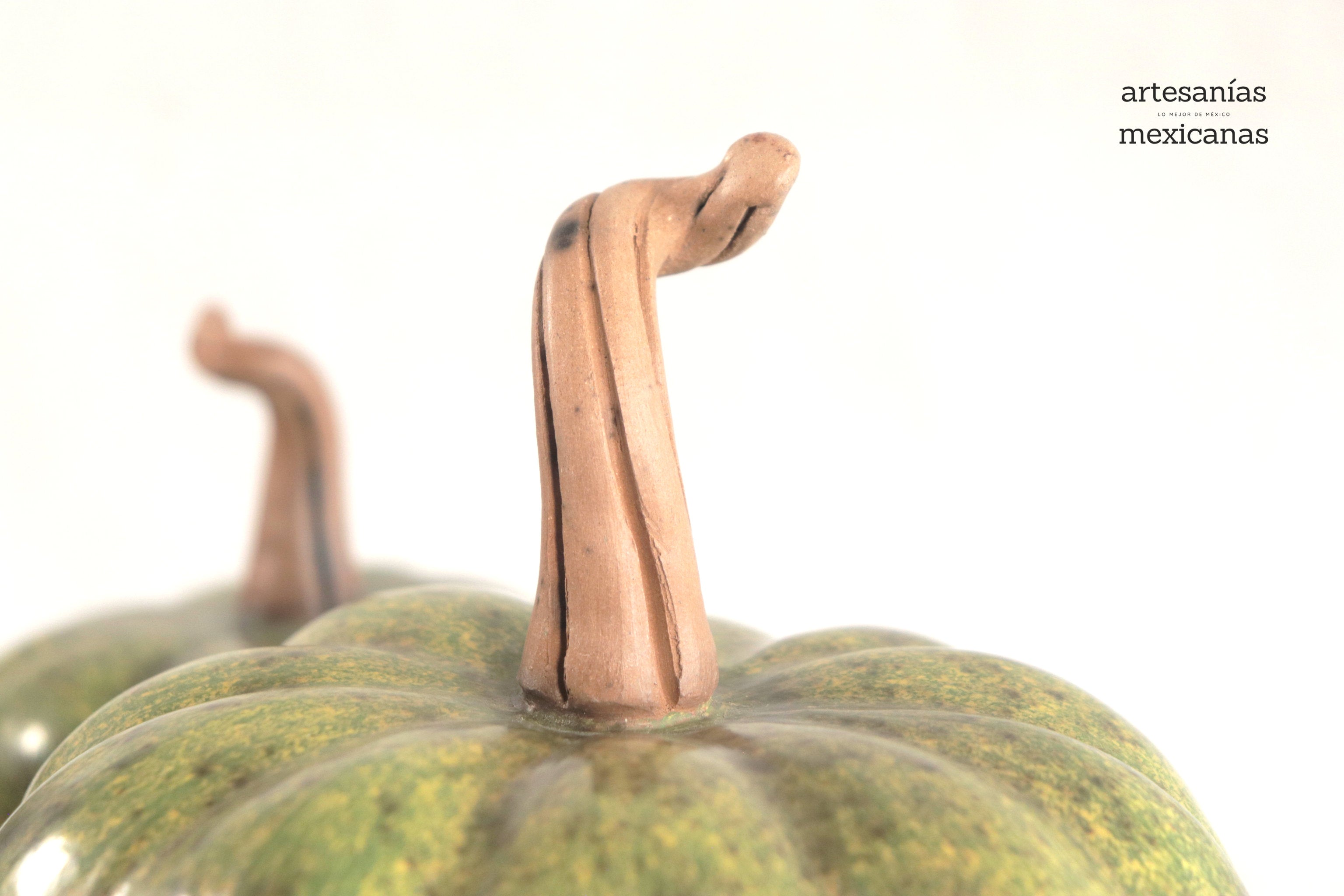 Set of 3 Pumpkins green l Trejo
