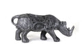 Black Clay Rhinoceros - 7.9 in. Tere Oax