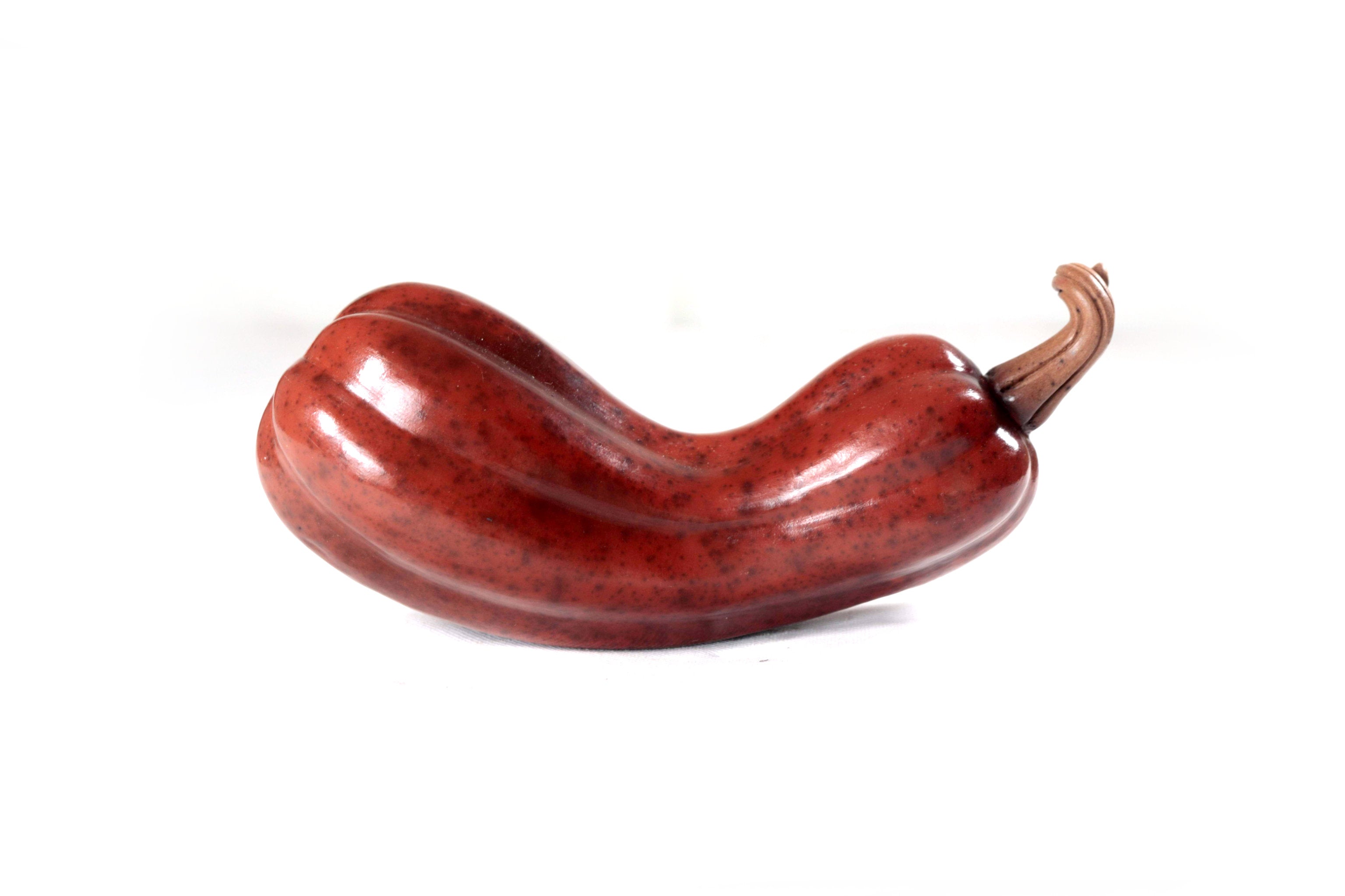Set of 3 Pumpkins reddish - 9.8 in. Trejo