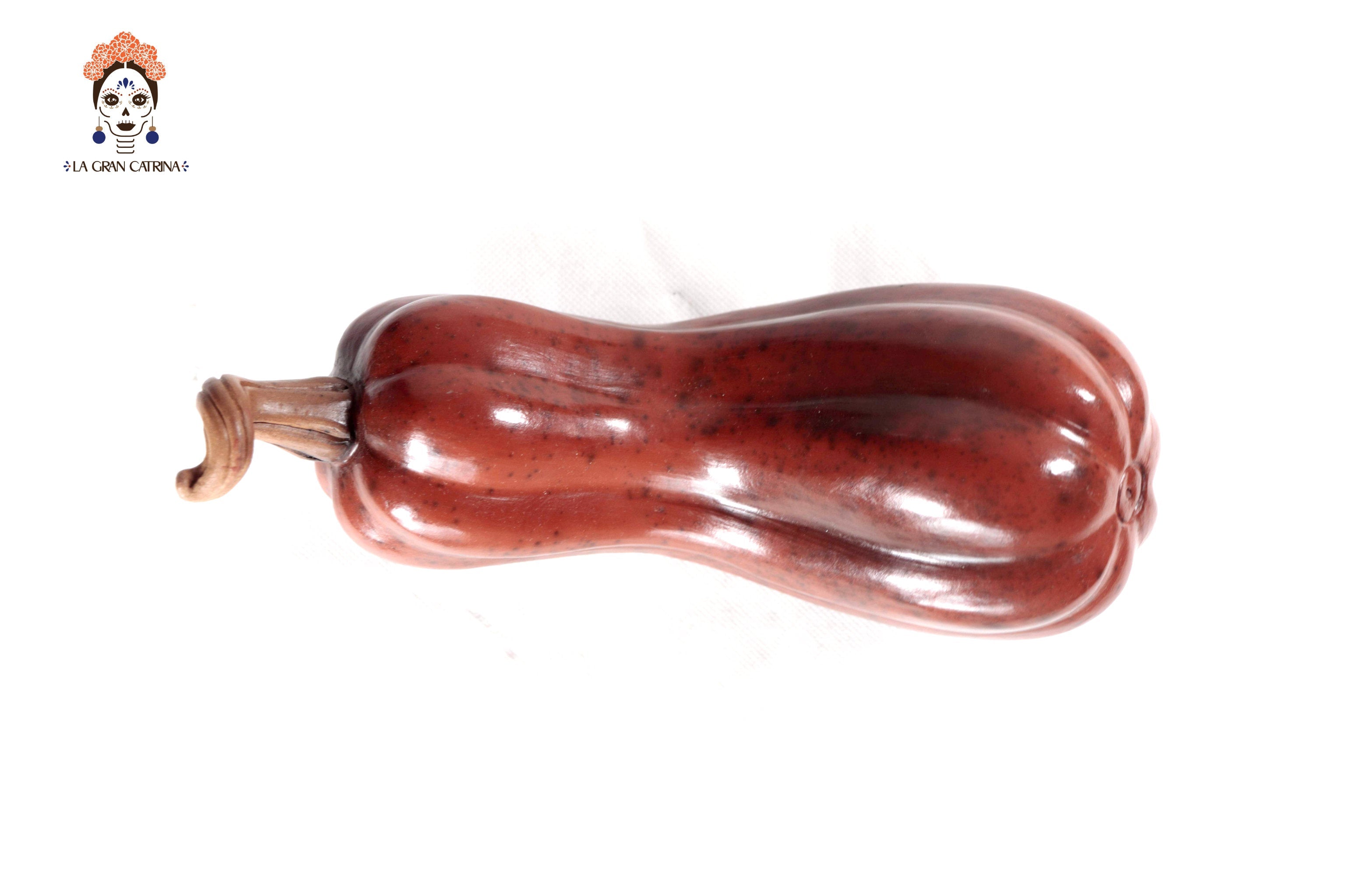 Set of 3 Pumpkins reddish - 9.8 in. Trejo