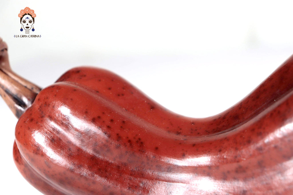 Set of 3 Pumpkins reddish - 9.8 in. Trejo