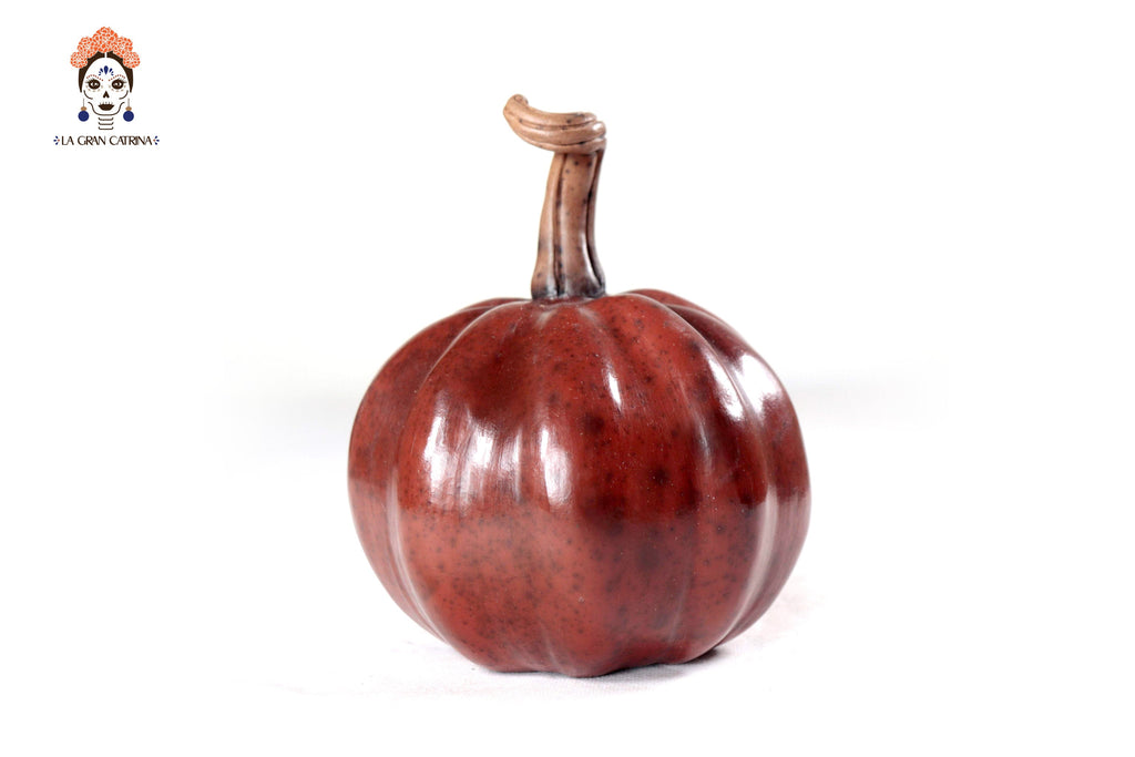 Set of 3 Pumpkins reddish - 9.8 in. Trejo