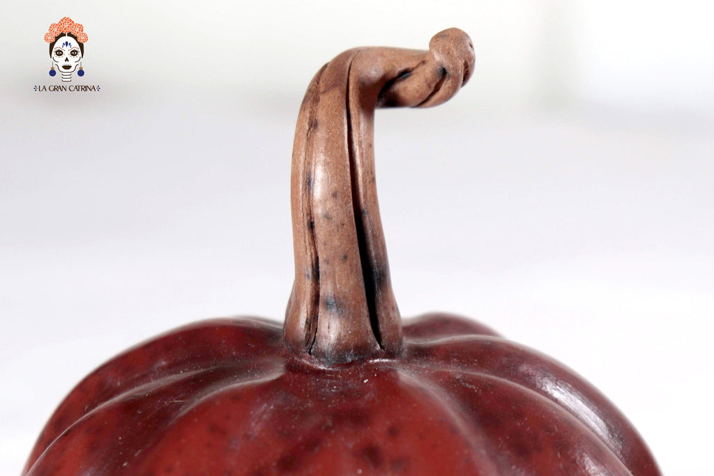 Set of 3 Pumpkins reddish - 9.8 in. Trejo