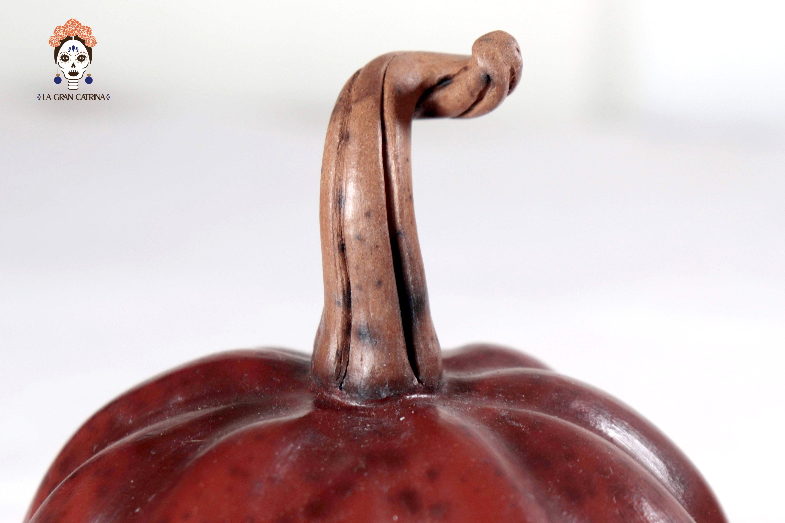 Set of 3 Pumpkins reddish - 9.8 in. Trejo