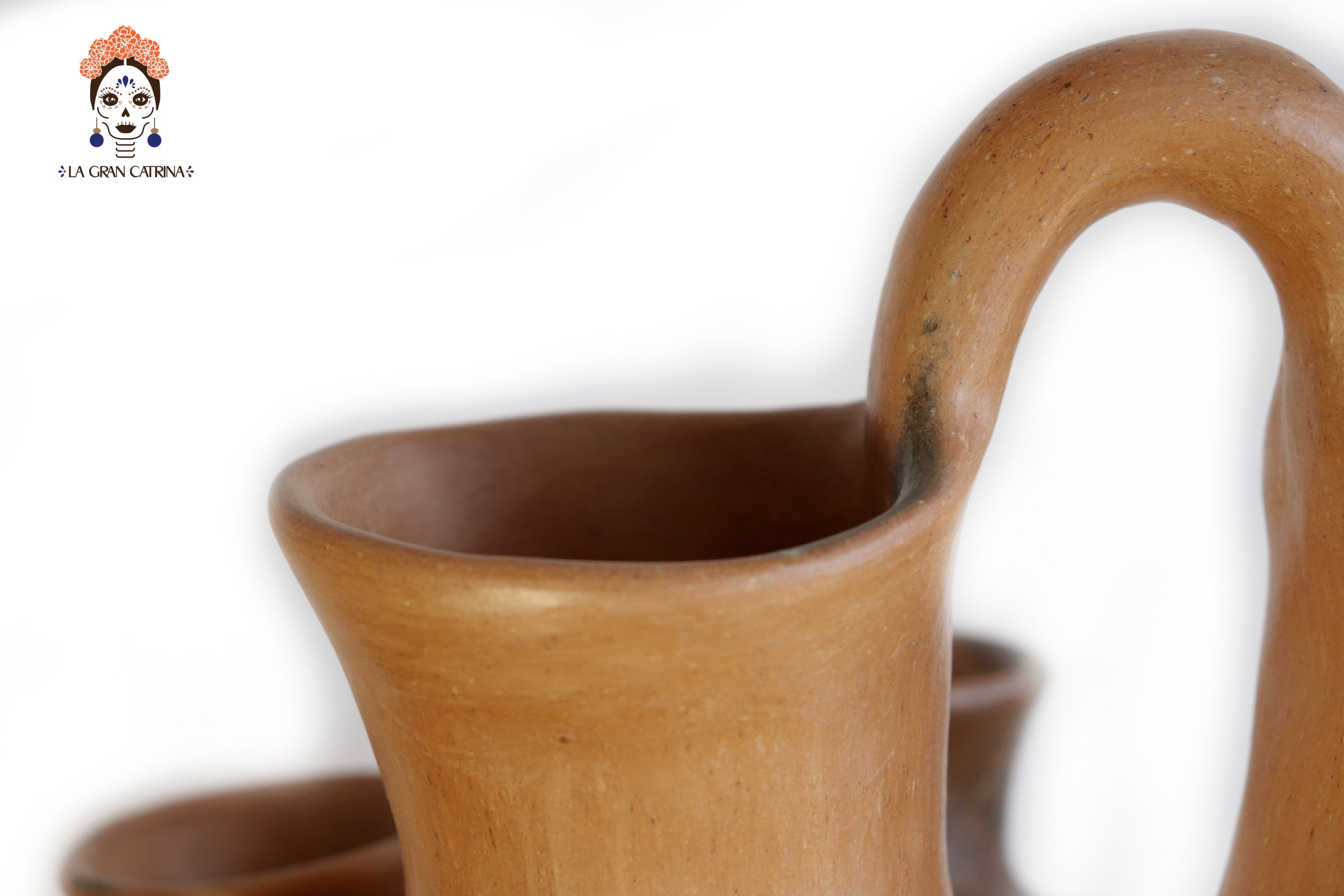 Vessel Ancestral Mixe of 10 openings - 20.8 in. Silvia Mixe