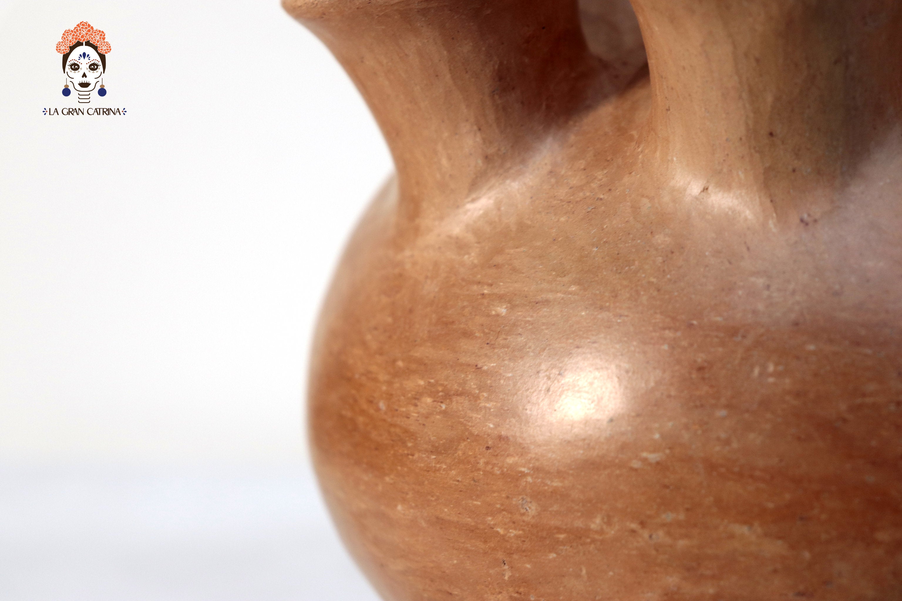 Vessel Ancestral Mixe with 8 openings - 10.6 in. Silvia Mixe