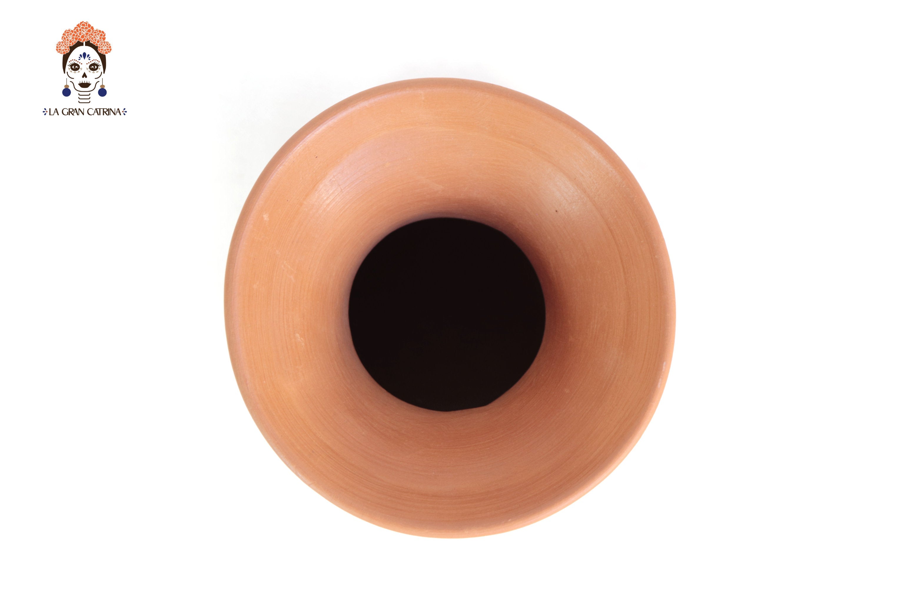 Vase Flower Clay - Patamban - 9.8 in. Patamban