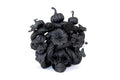 Skull black with Butterflies and Pumpkins II - 5.7 in. Yuliana Capula
