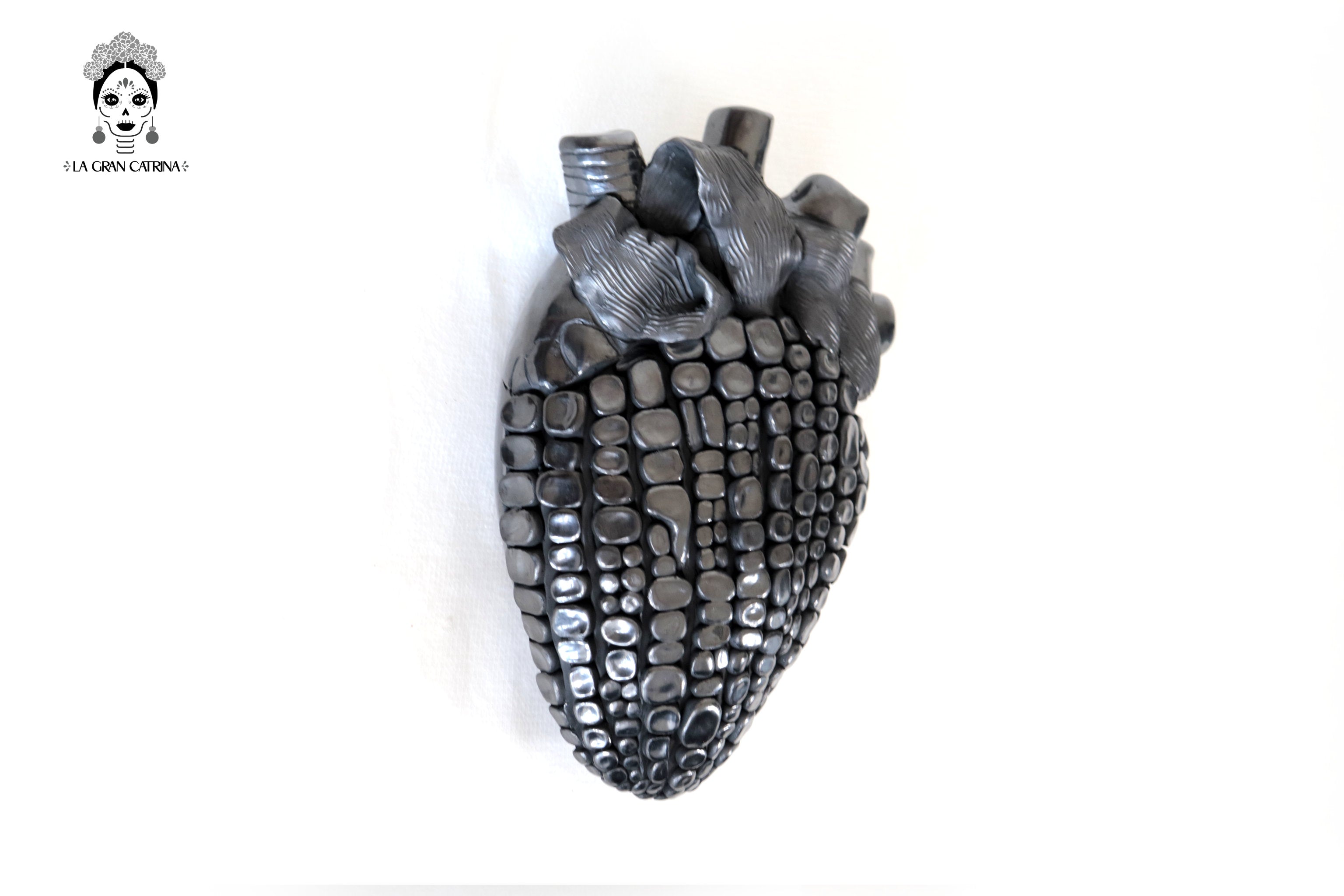 Heart of San Bartolo Black Clay 11.8 in. Tierra Lumbre