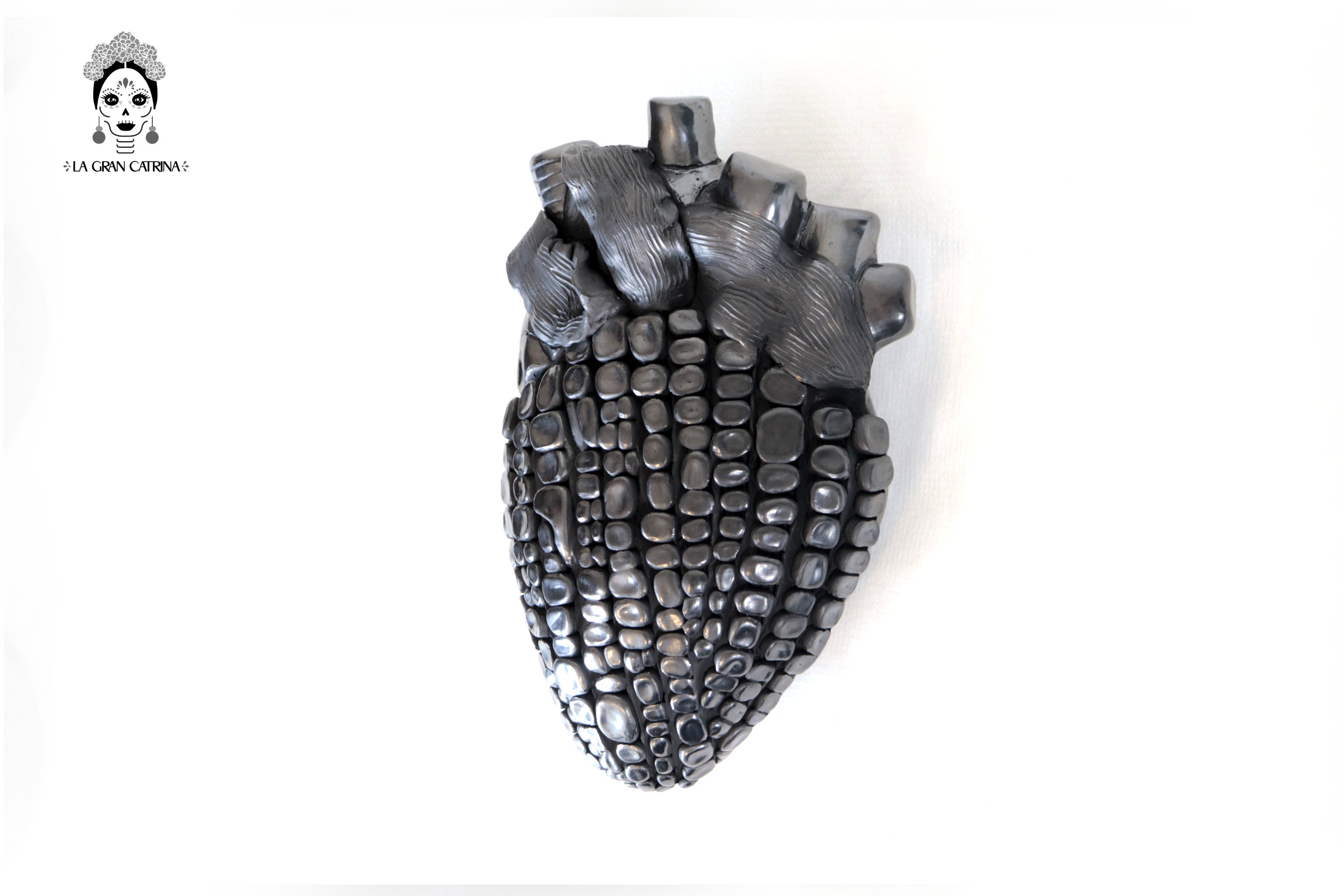 Heart of San Bartolo Black Clay 11.8 in. Tierra Lumbre