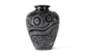 Handcrafted Black Clay Tibor Jar 13.7 in. Tere Oax