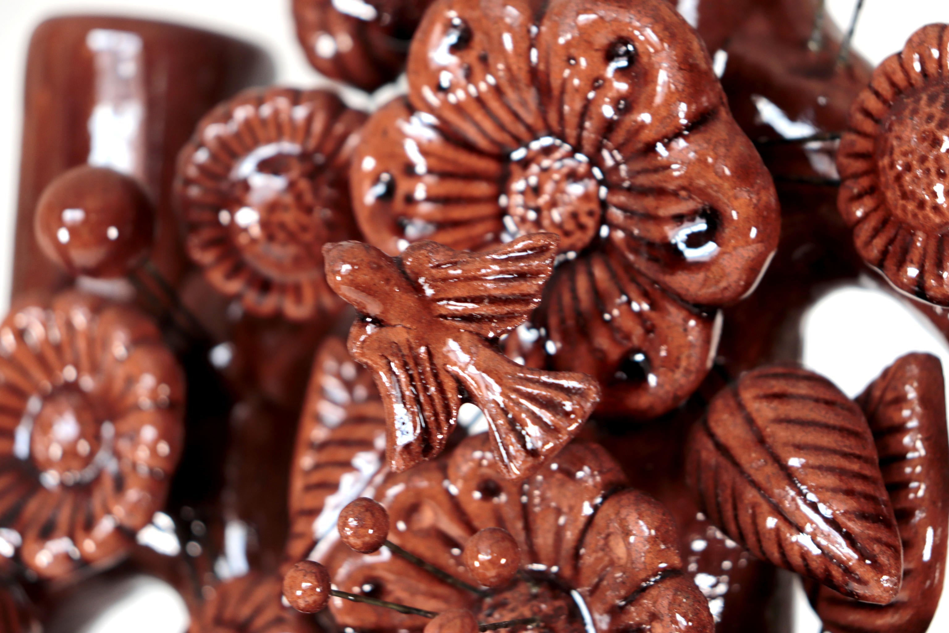 Tree of Life Brown - Glazed Clay - 24.4 in. - Made to Order Montoya