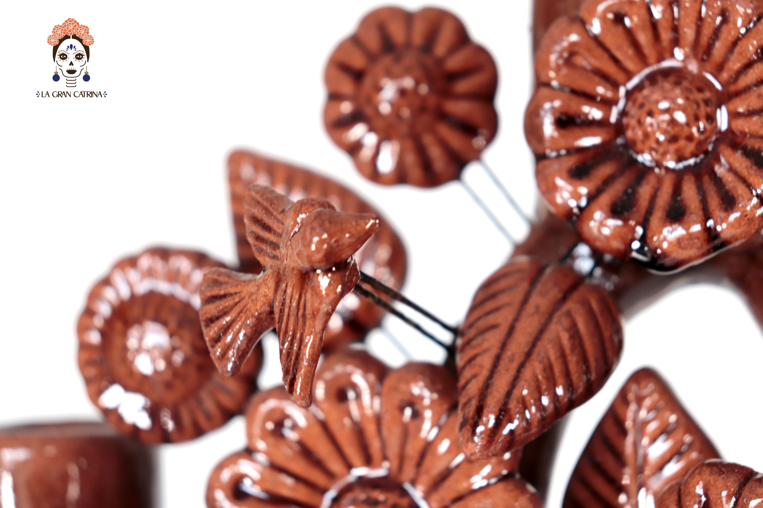 Tree of Life Brown - Glazed Clay - 24.4 in. - Made to Order Montoya