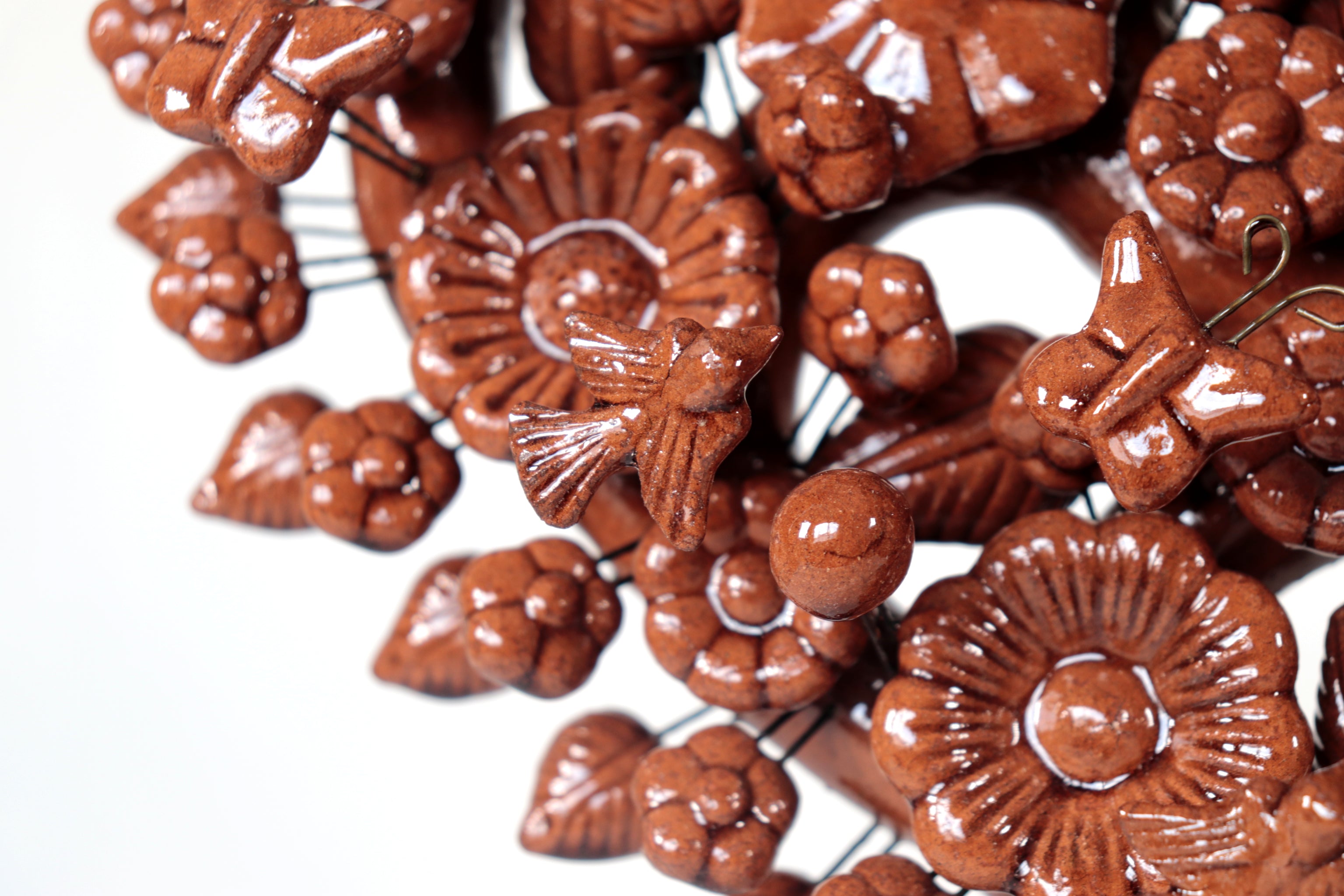 Tree of Life Brown - Glazed Clay - 16.5 in. Montoya