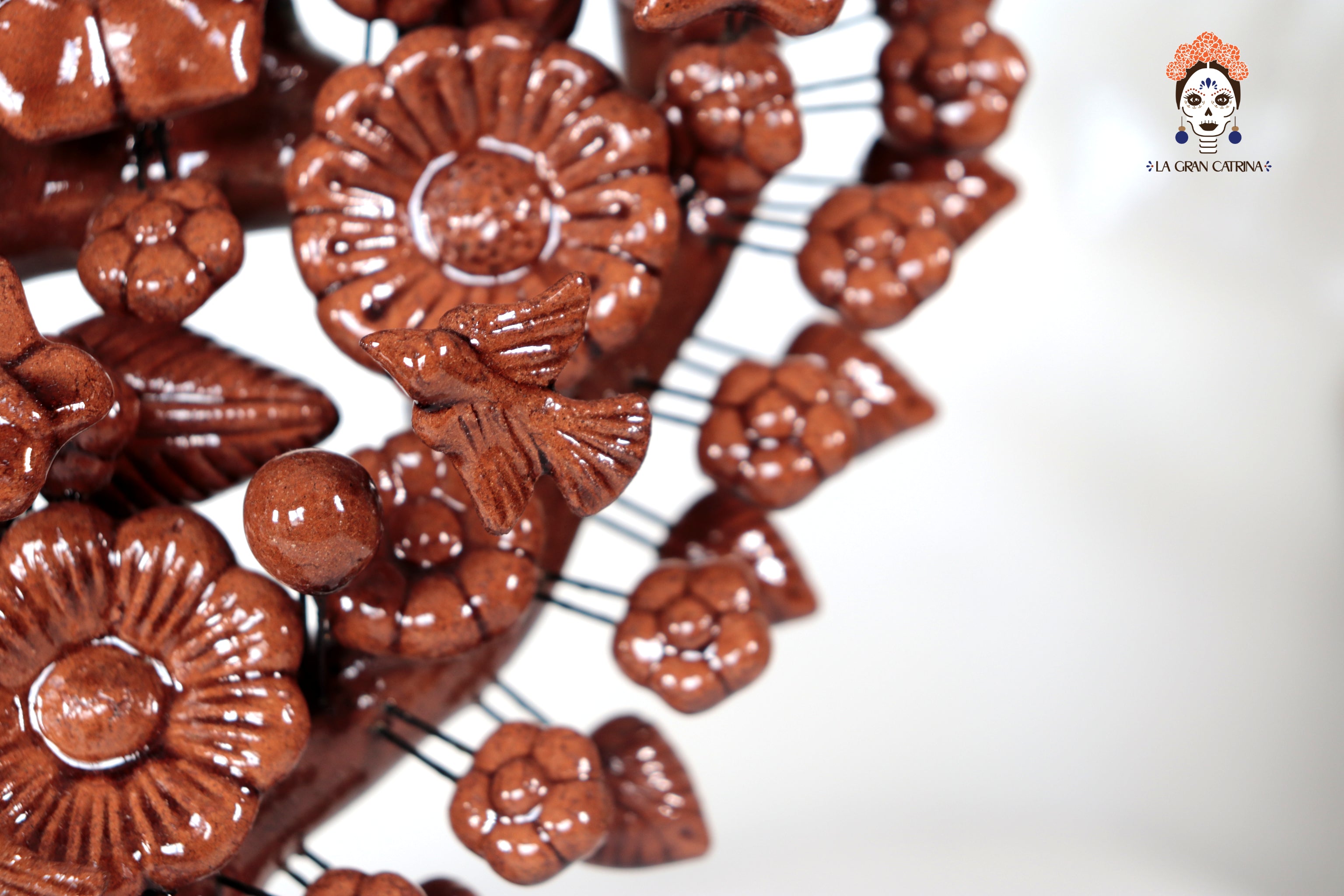 Tree of Life Brown - Glazed Clay - 16.5 in. Montoya