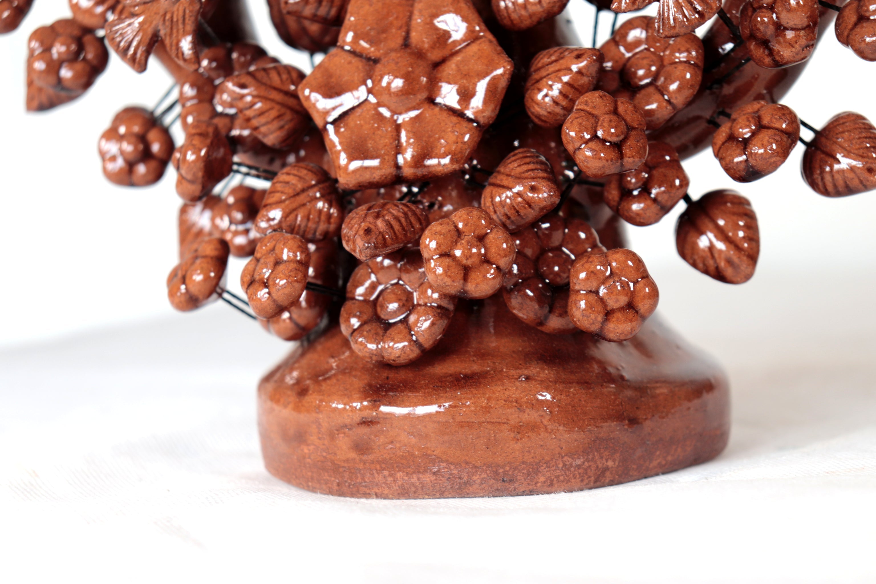 Tree of Life Brown - Glazed Clay - 16.5 in. Montoya
