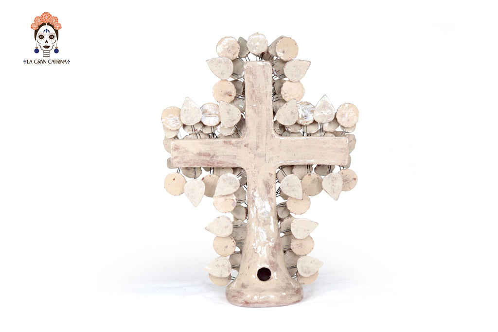 Cross vintage vidriada of 15.9 in. Montoya