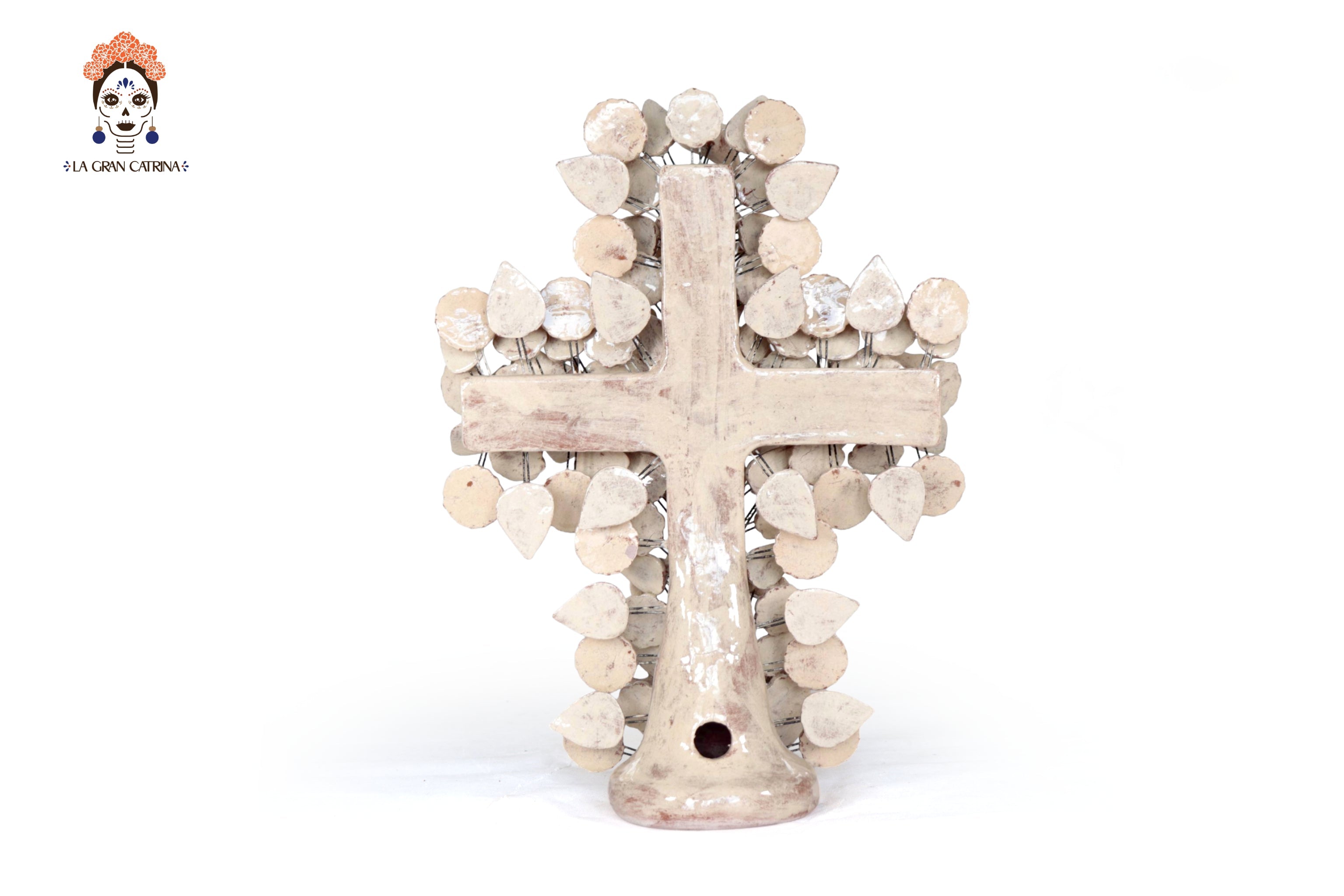 Cross vintage vidriada of 15.9 in. Montoya