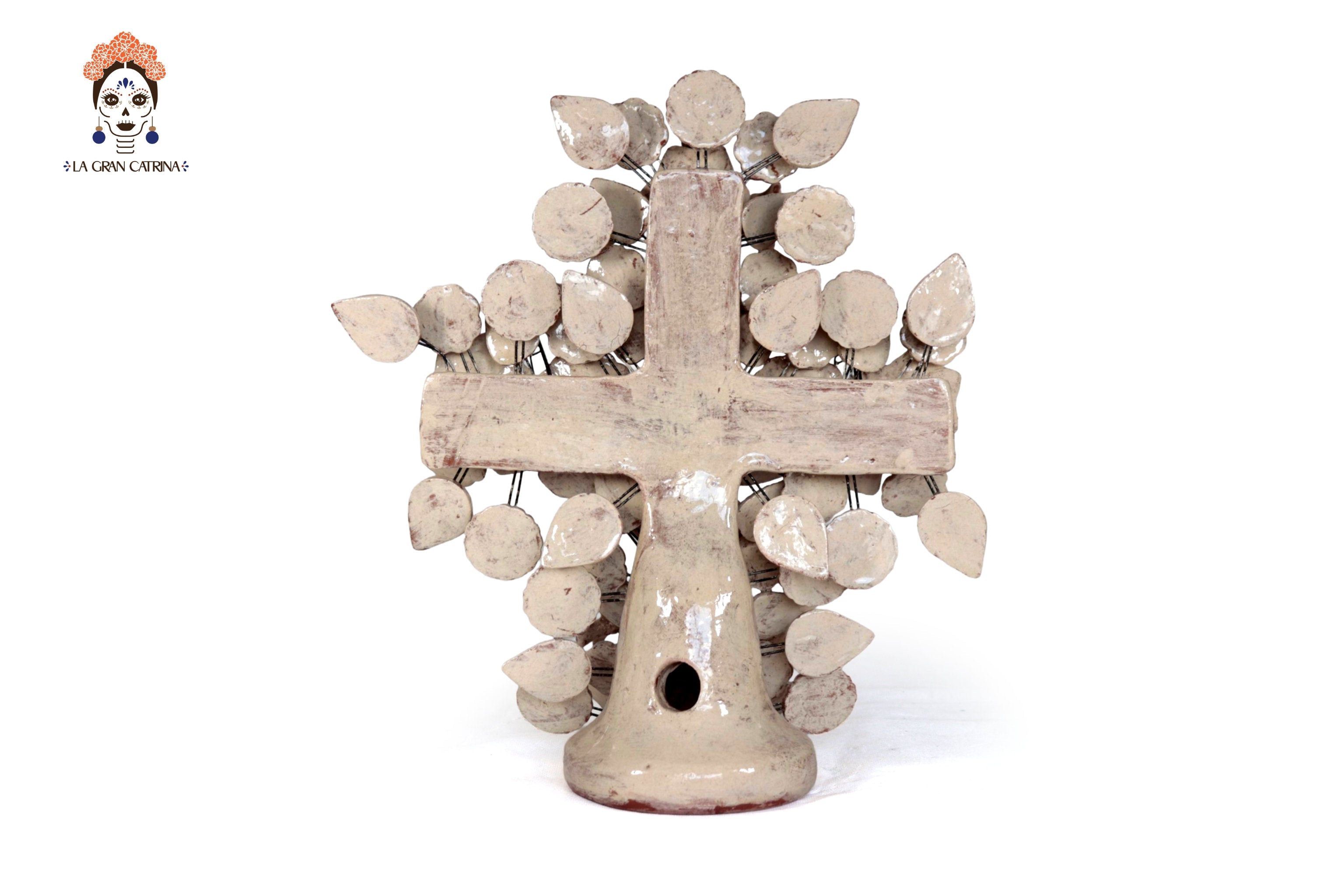 Cross vintage vidriada of 13 in. Montoya