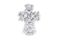 Cross white vidriada of 16.9 in. Montoya