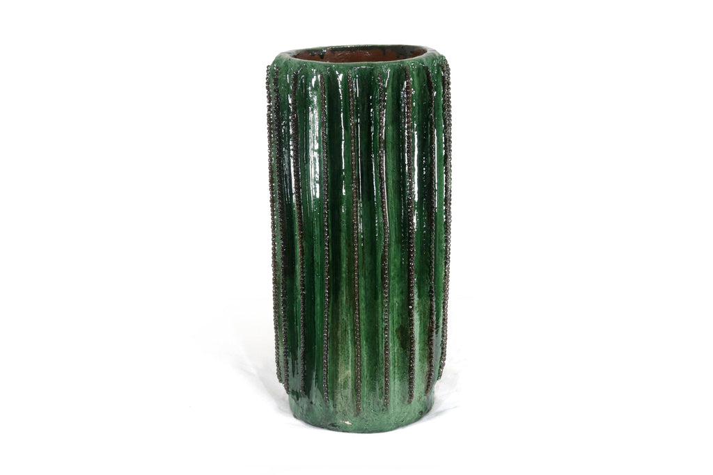 Cactus Glazed Clay 17.1 in. - Planter Juan Gtz