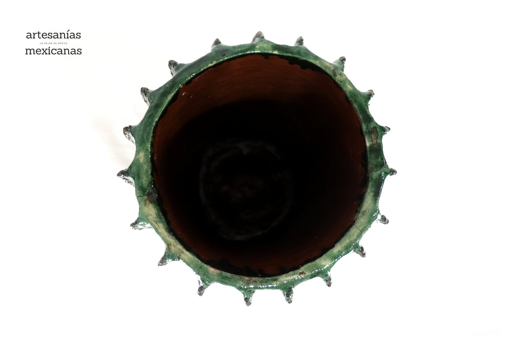 Cactus Glazed Clay 17.1 in. - Planter Juan Gtz