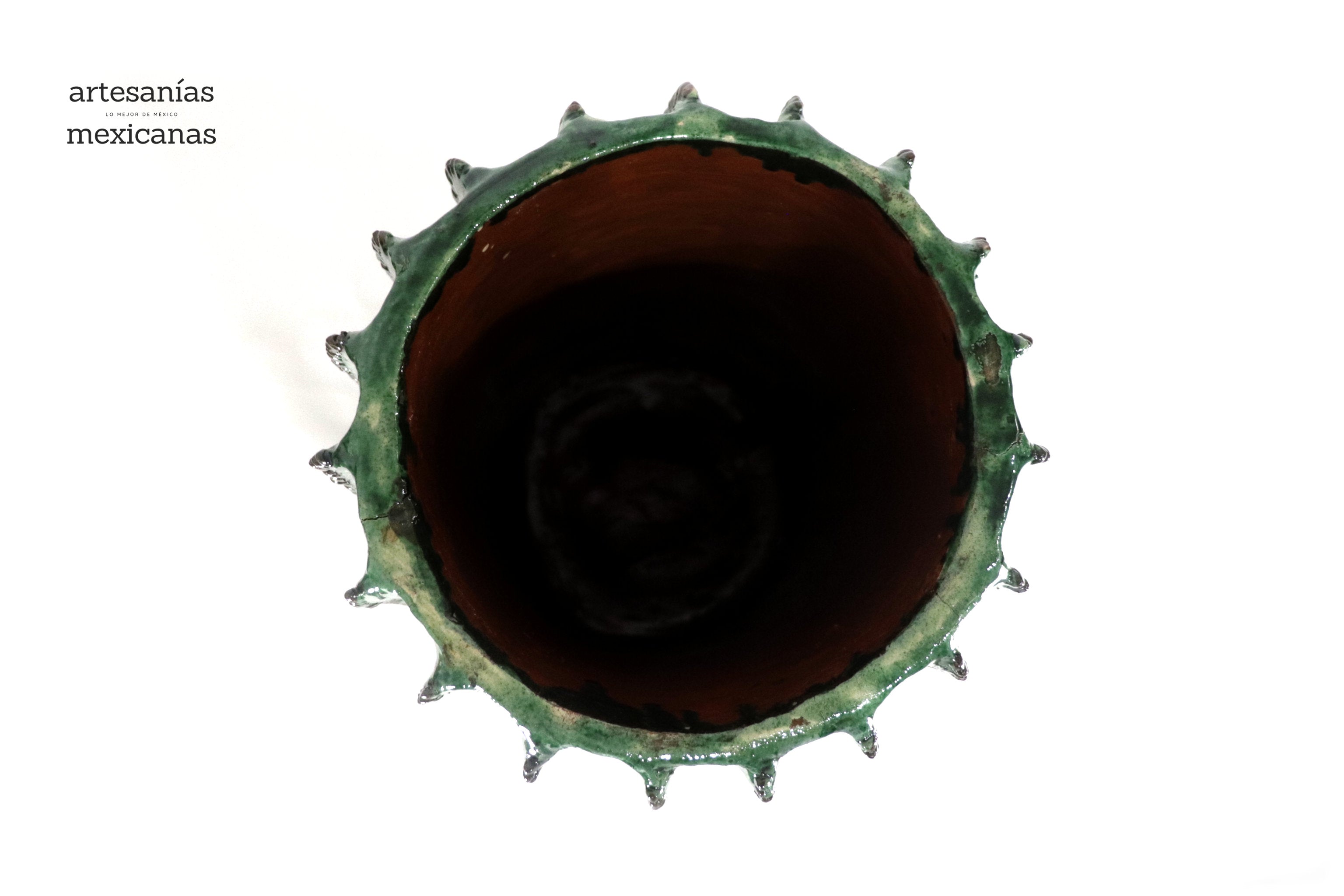 Cactus Glazed Clay 17.1 in. - Planter Juan Gtz