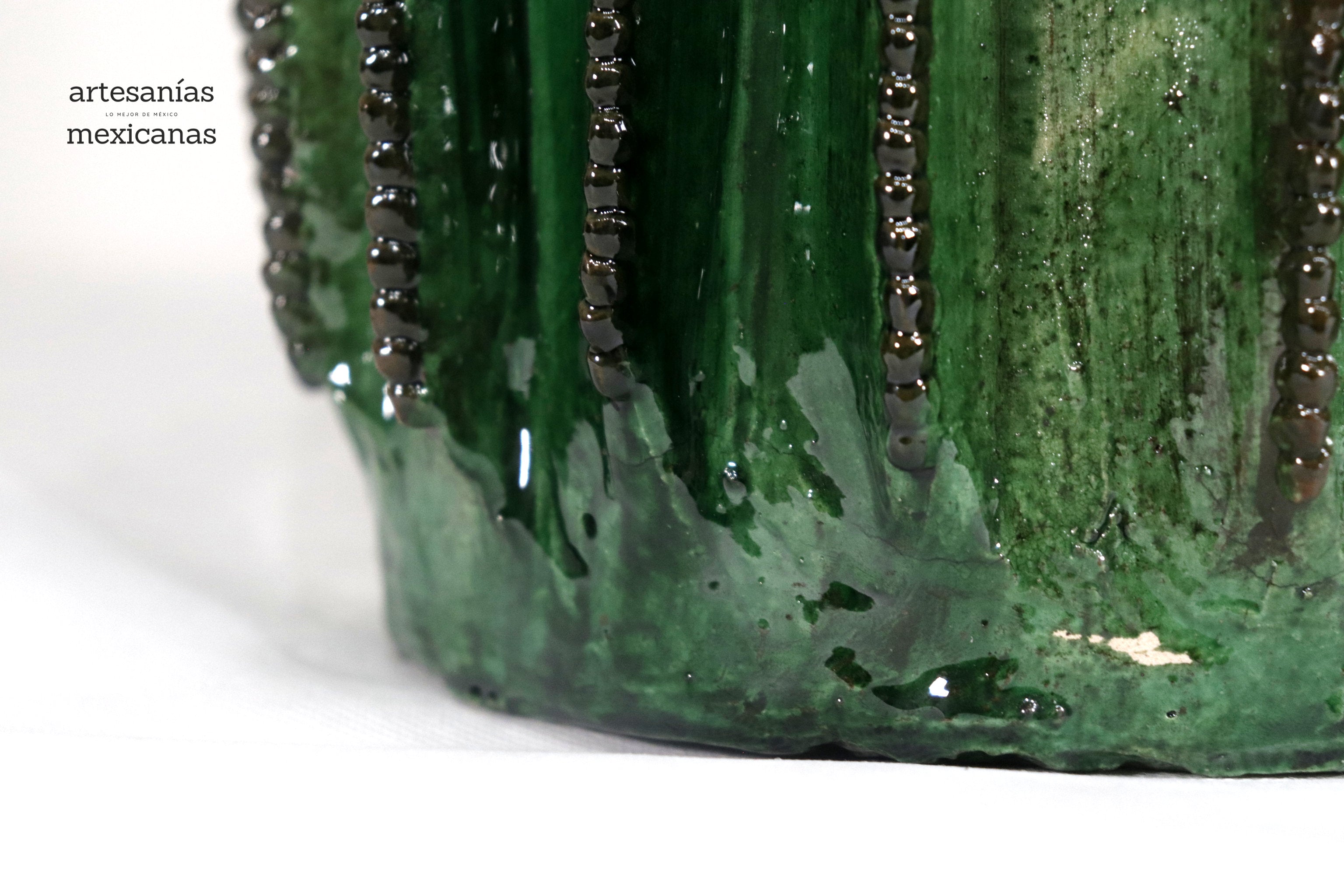 Cactus Glazed Clay 17.1 in. - Planter Juan Gtz