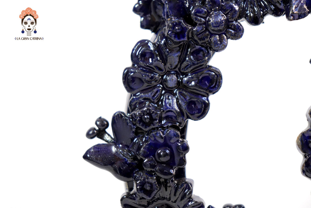 Candleholder Blue 5-Candle - 10.4 in. Juan Gtz