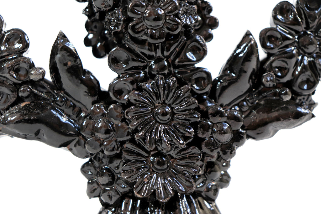Candleholder black of 5-Candle - 10.4 in. Juan Gtz