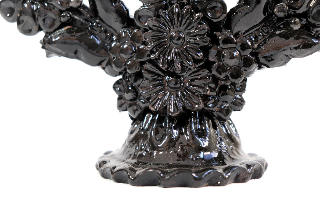 Candleholder black of 5-Candle - 10.4 in. Juan Gtz