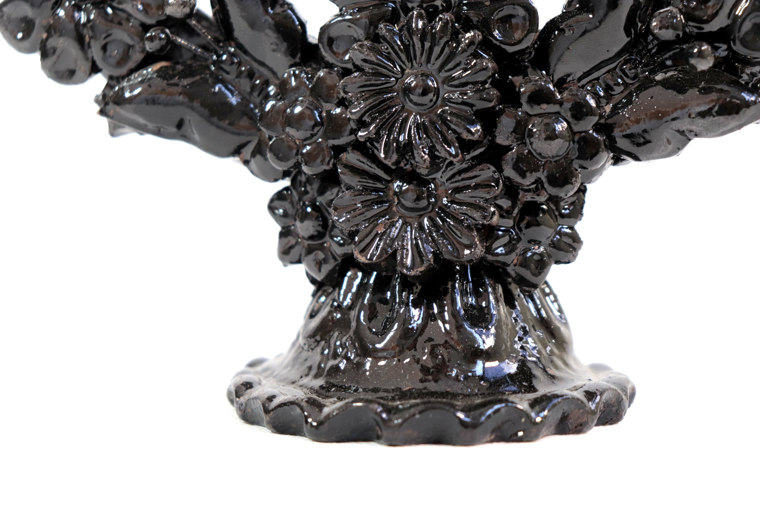 Candleholder black of 5-Candle - 10.4 in. Juan Gtz