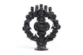 Candleholder black of 5-Candle - 10.4 in. Juan Gtz