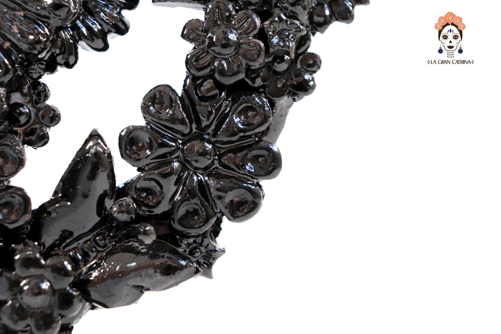 Candleholder black of 5-Candle - 10.4 in. Juan Gtz