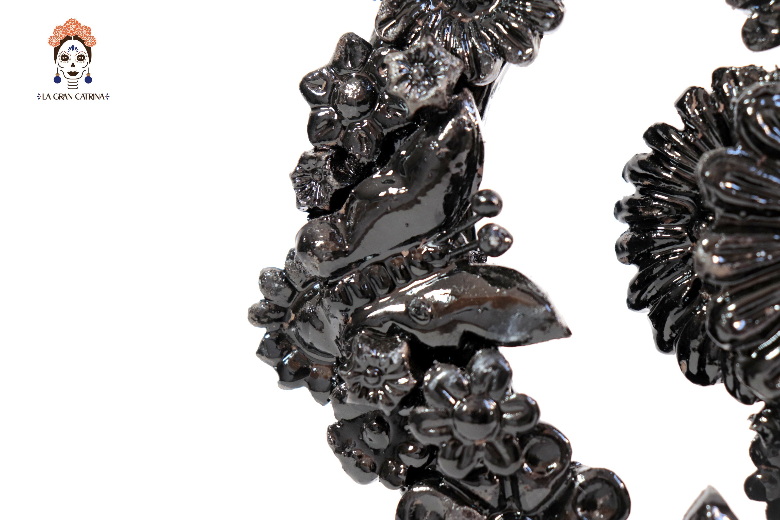 Candleholder black of 5-Candle - 10.4 in. Juan Gtz