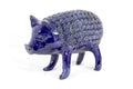 Cochinito - Cerdo of ahorro medium - Blue rey - 11 in. Juan Gtz