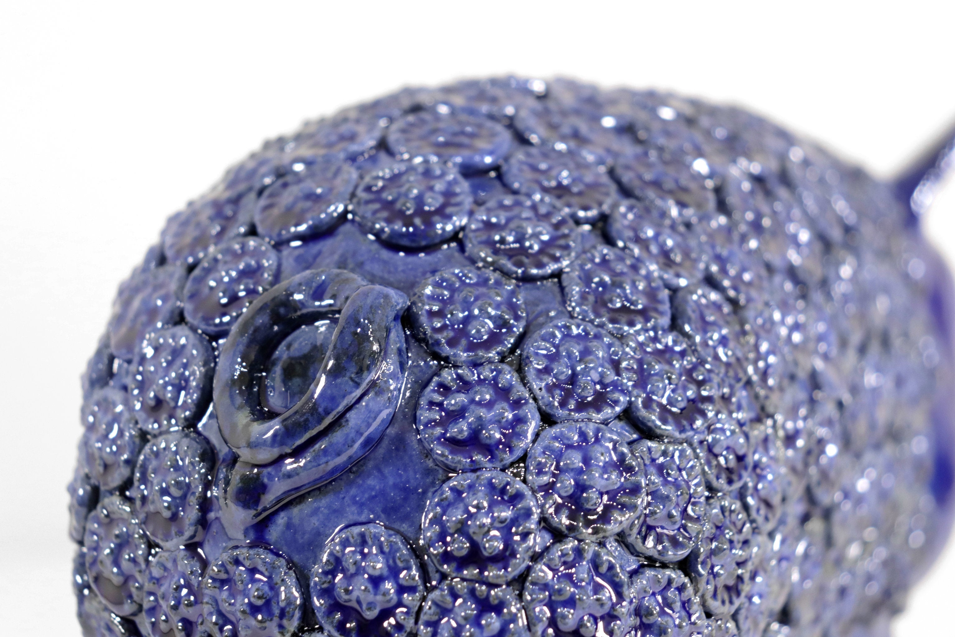 Cochinito - Cerdo of ahorro medium - Blue rey - 11 in. Juan Gtz