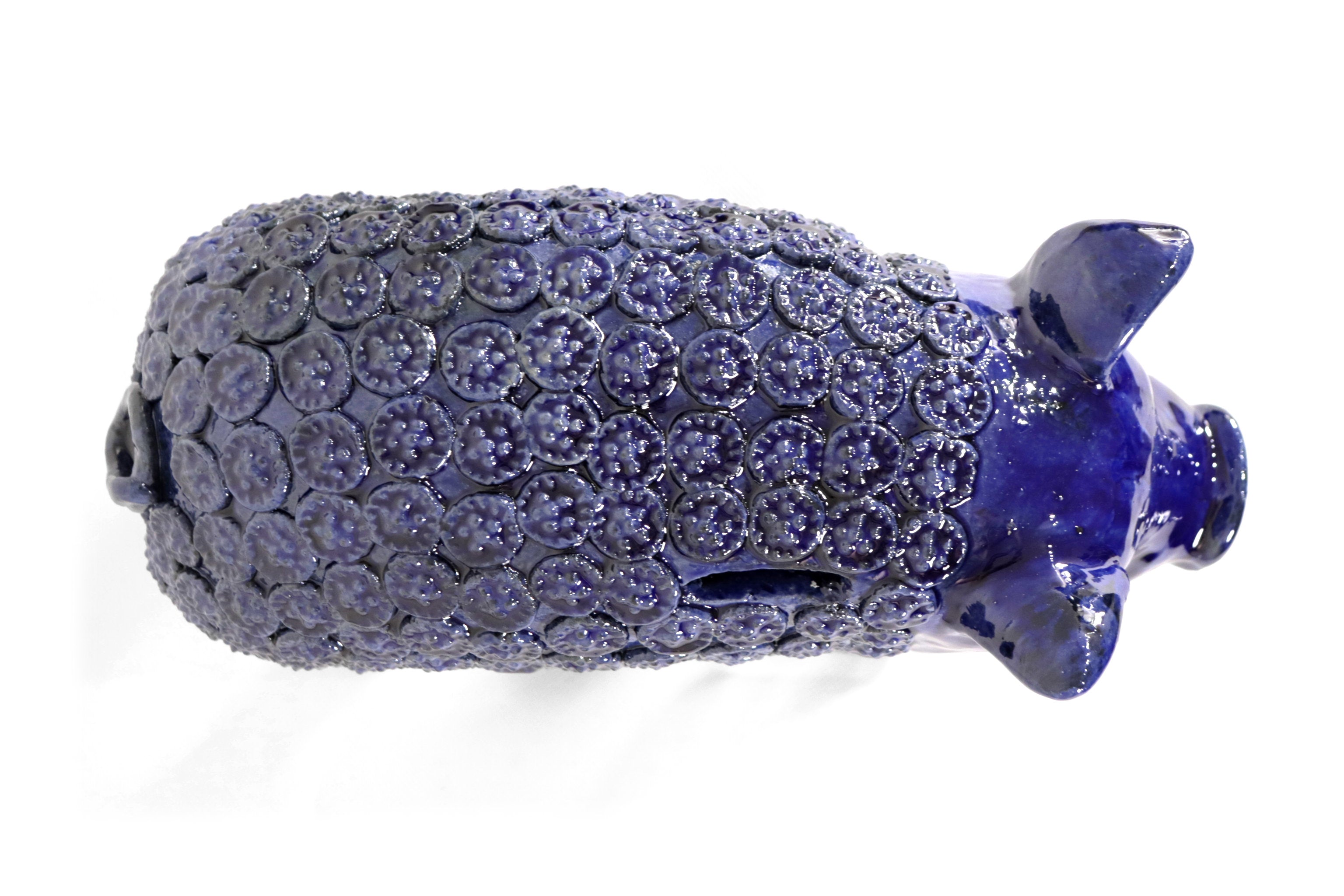 Cochinito - Cerdo of ahorro medium - Blue rey - 11 in. Juan Gtz