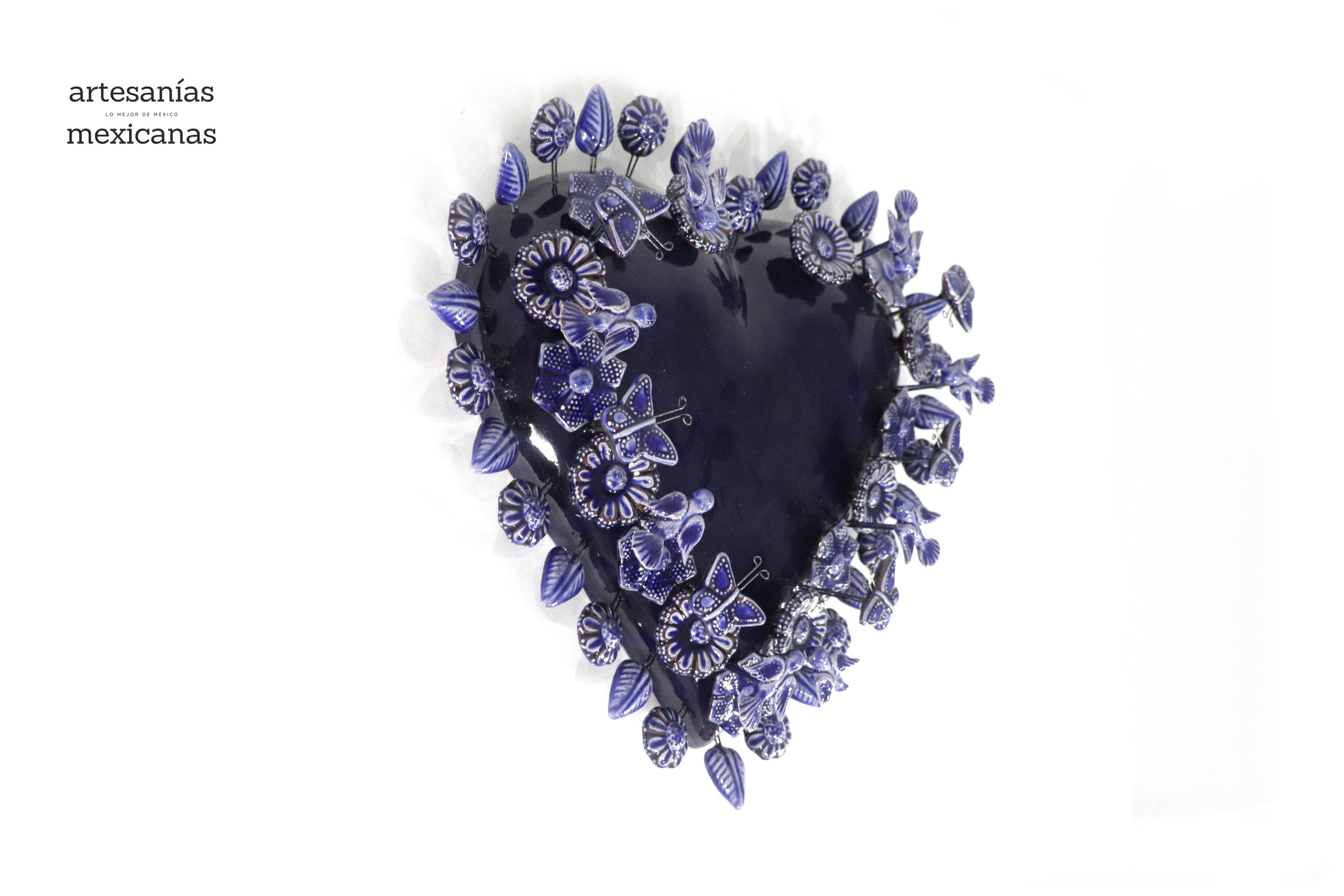 Heart large - Blue - 16 in. Montoya