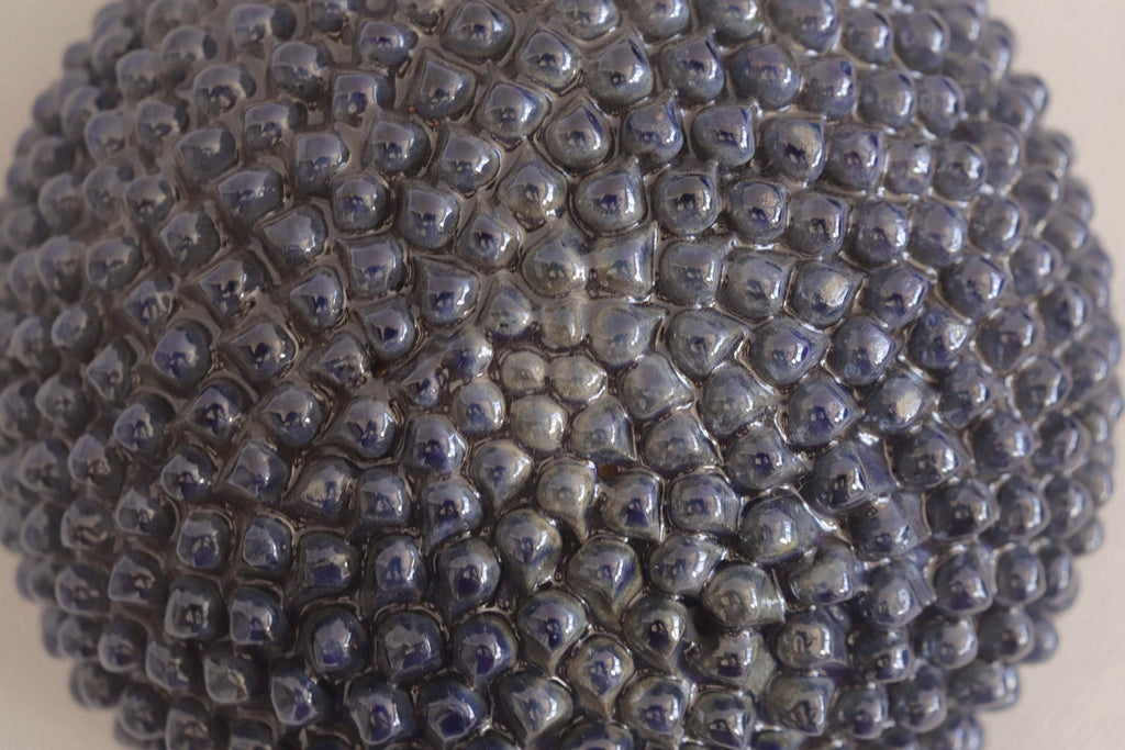 Spheres vidriadas Blue Wall - in. Production Aristeo Gtz