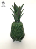 Michoacán Clay Pineapple - Papaya Green - 22 in. Juan Gtz