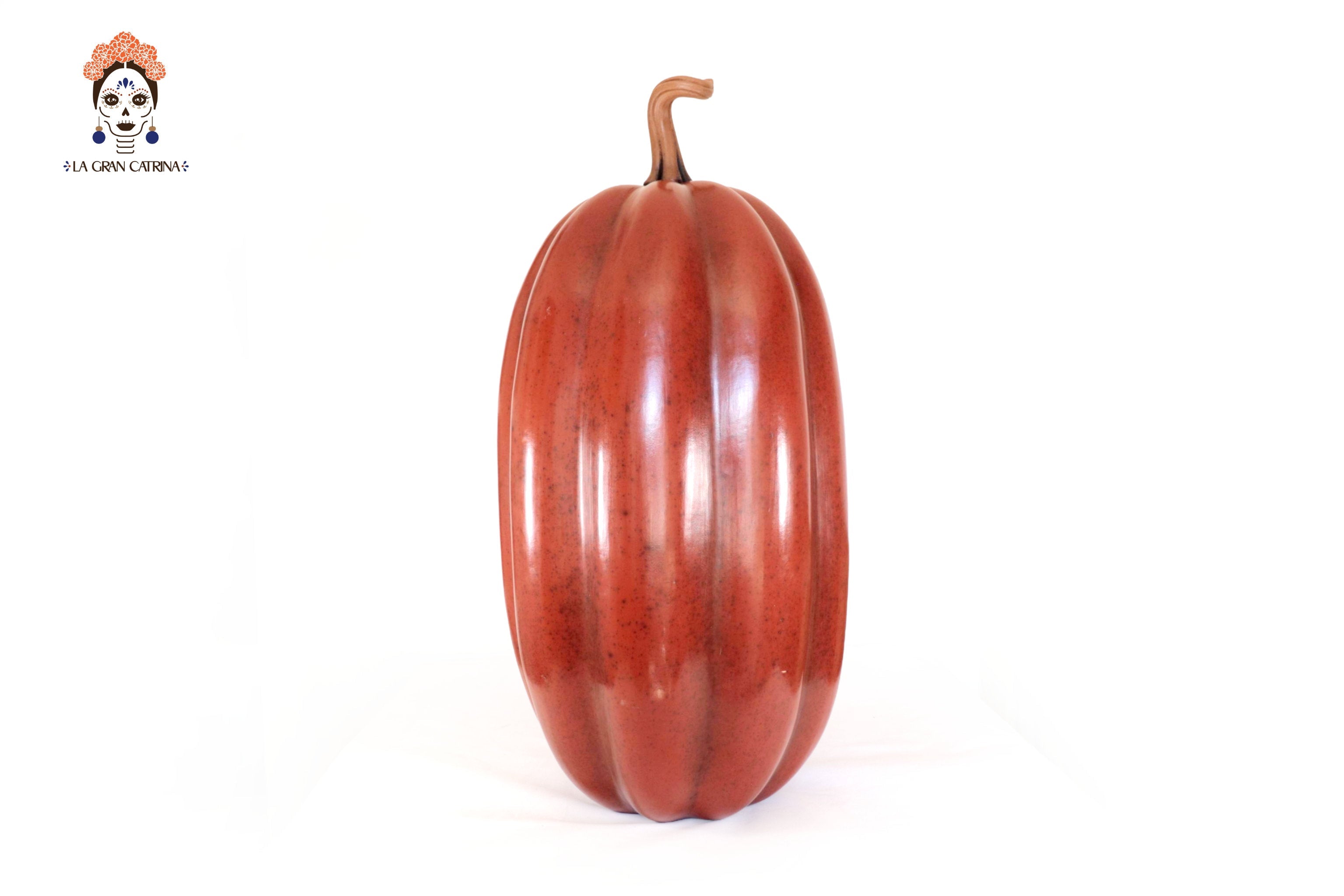 Pumpkin roja large Clay - 26.3 in. Trejo