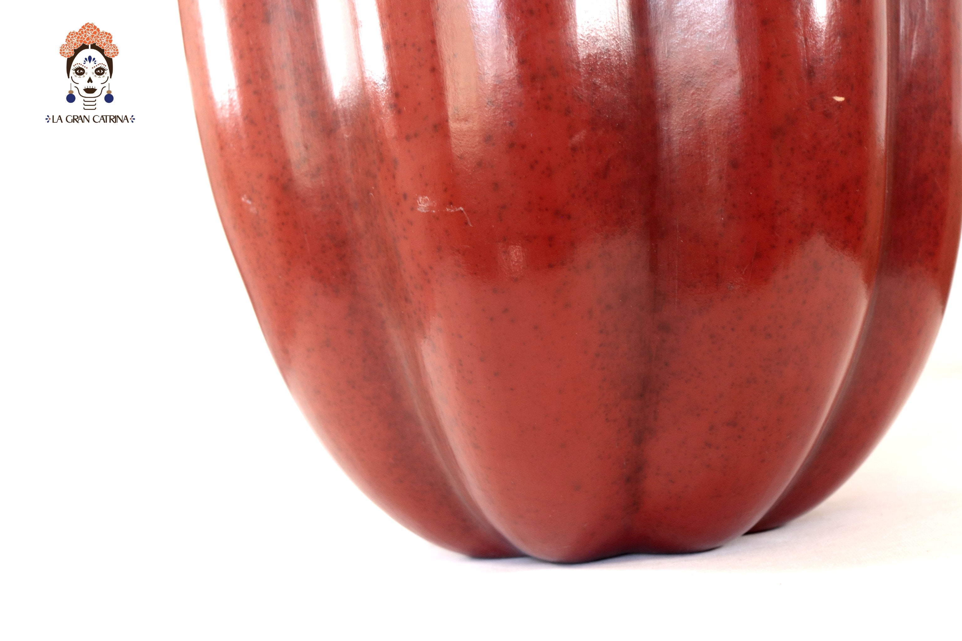 Pumpkin roja large Clay - 26.3 in. Trejo