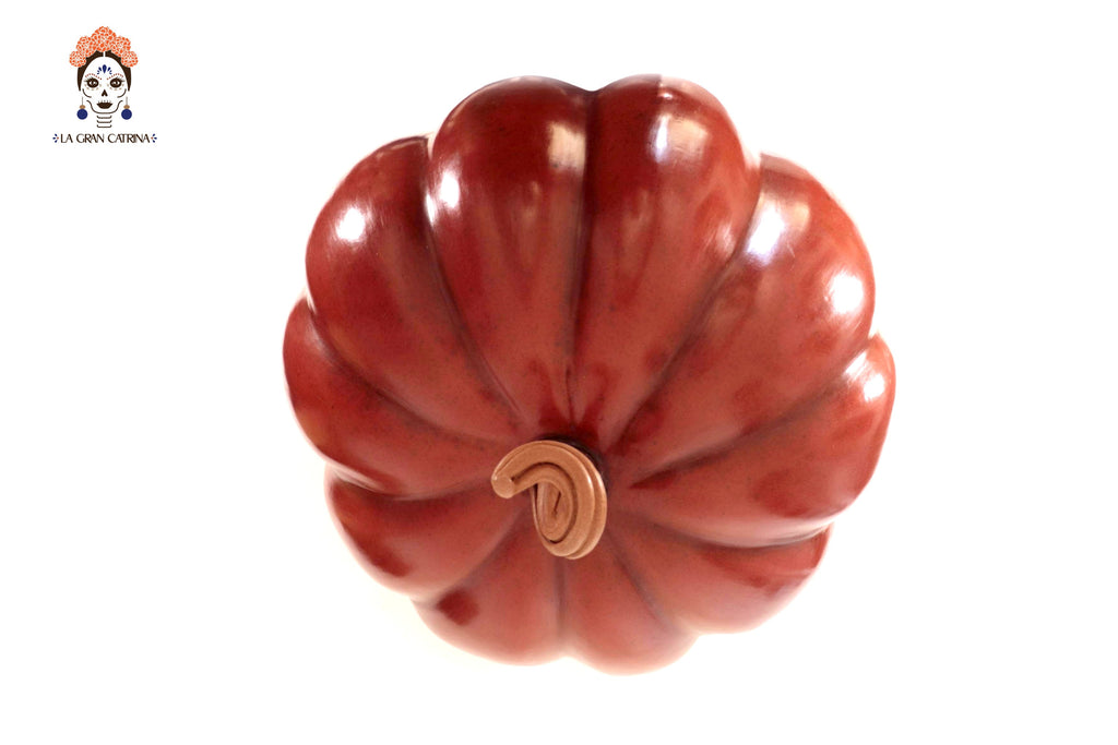 Pumpkin roja large Clay - 16.1 in. Trejo