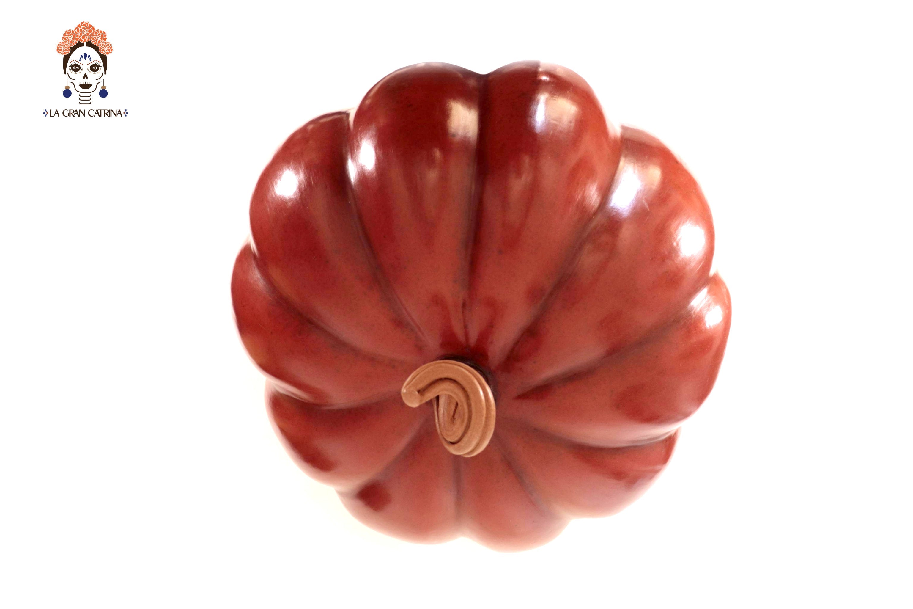 Pumpkin roja large Clay - 16.1 in. Trejo