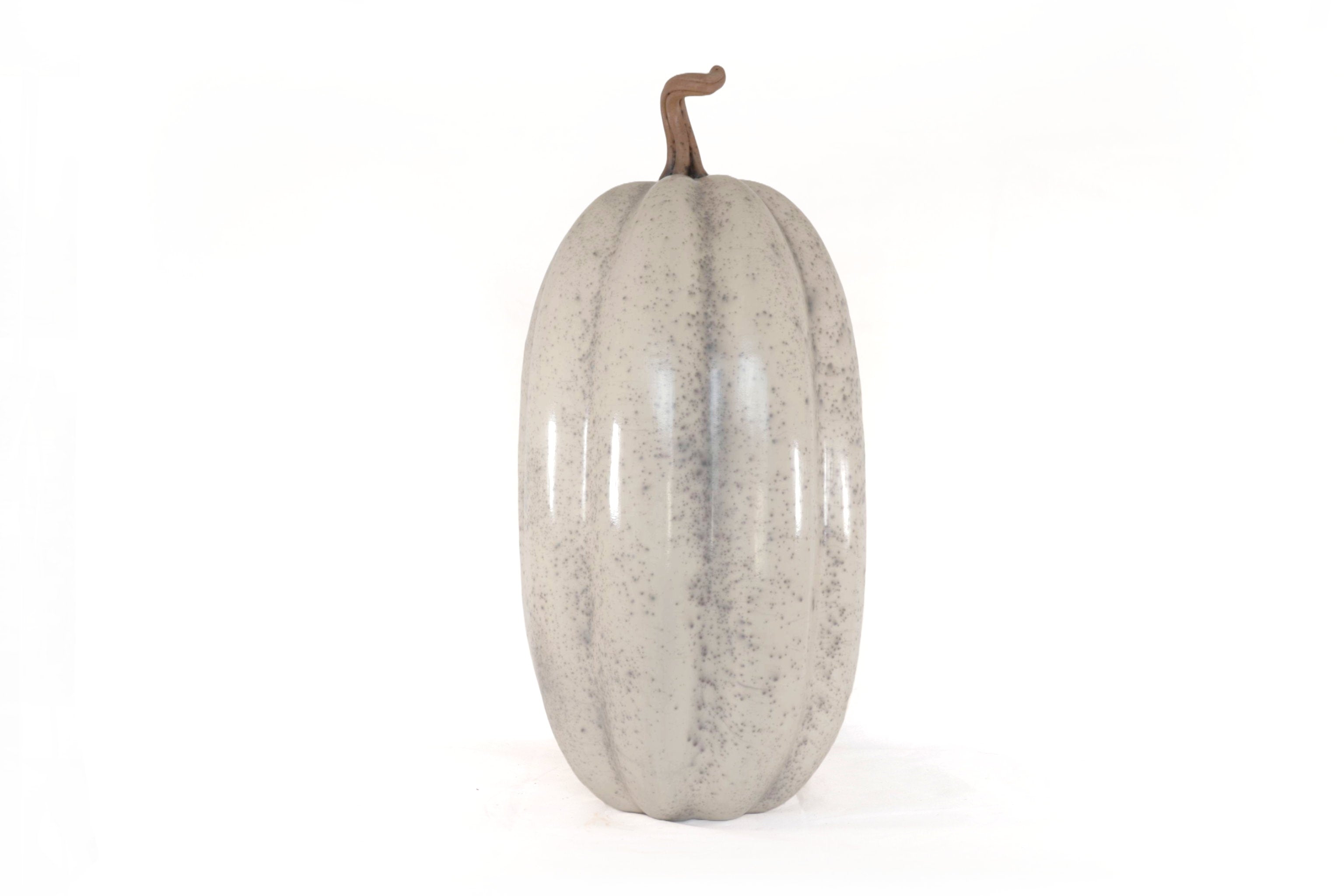 Pumpkin white large Clay - 26.3 in. Trejo