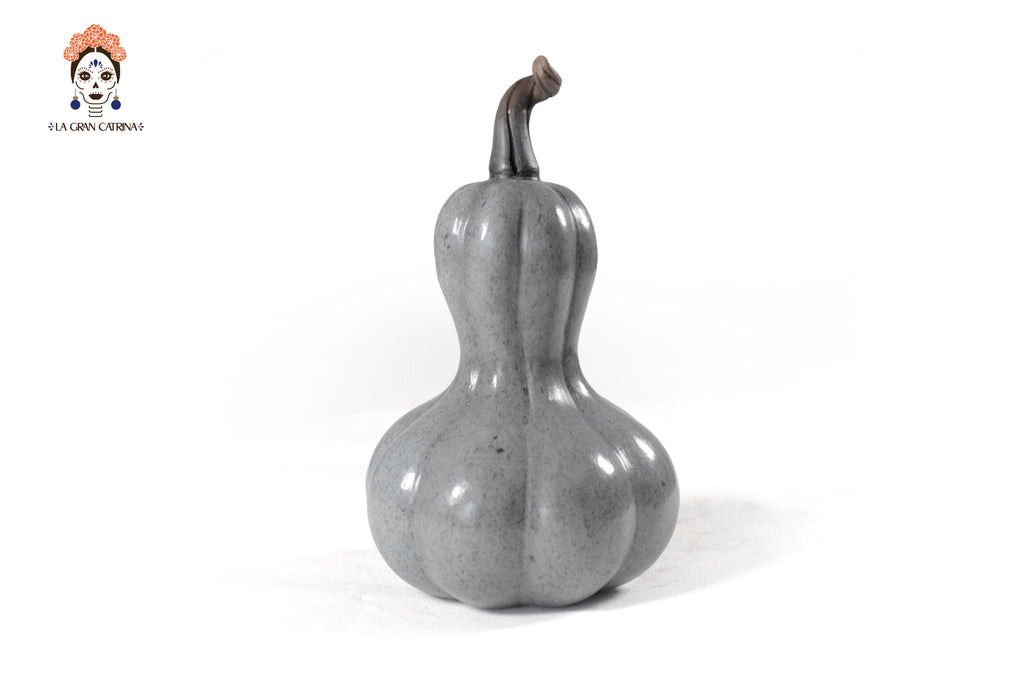 Set of 3 Pumpkins light gray - 9.8 in. Trejo