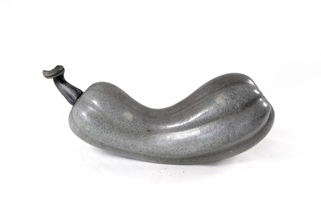 Set of 3 Pumpkins light gray - 9.8 in. Trejo