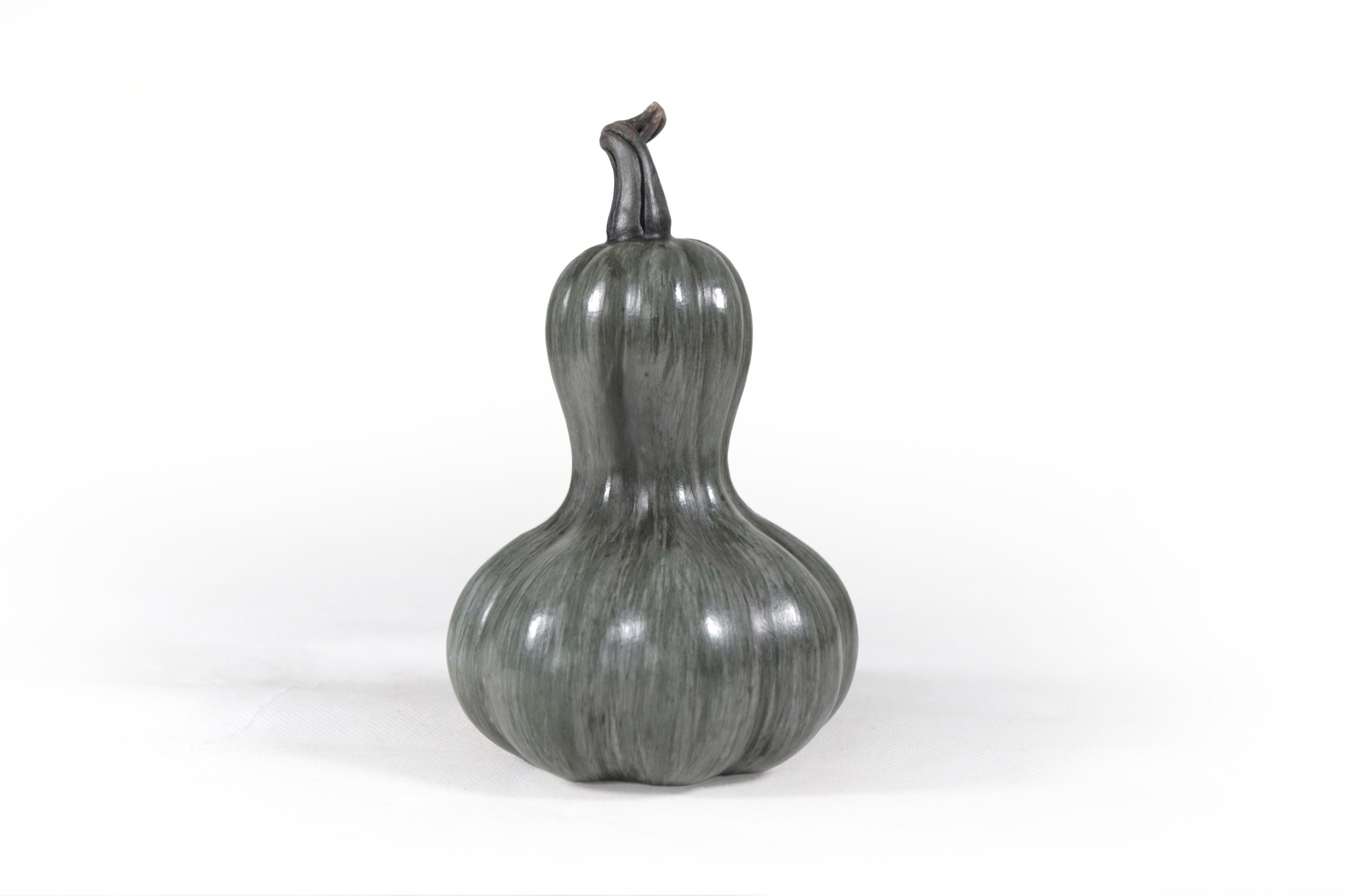 Set of 3 Pumpkins dark gray - 9.8 in. Trejo