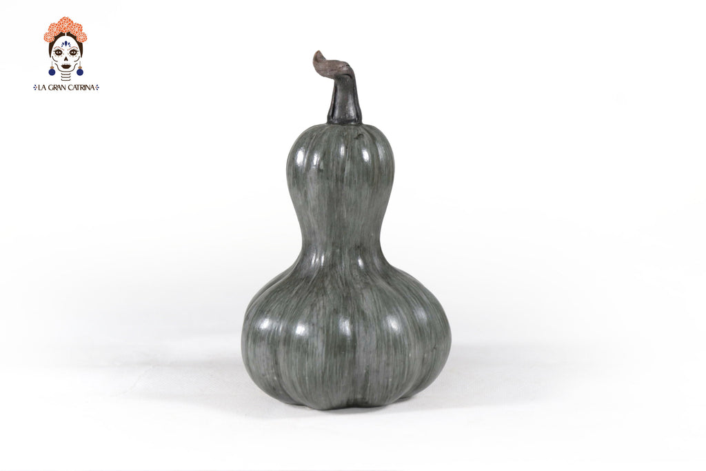 Set of 3 Pumpkins dark gray - 9.8 in. Trejo